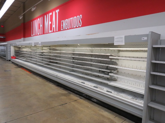 KYSOR DX6LN LUNCH MEAT CASES 2011 (1-8FT, 3-12FT) - REMOTE COOLED, NO COMPRESSOR