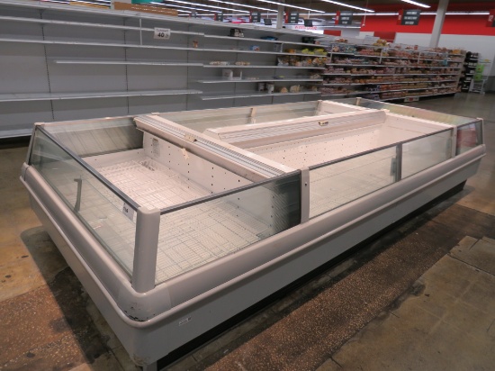 HILL/PHOENIX OWIZ FREEZER CASES 2011 (1-8FT ISLAND, 2-6FT END BUNKERS) - NO COMPRESSOR