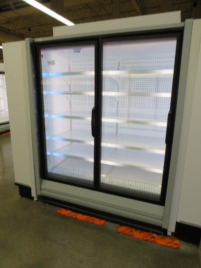 HUSSMANN RLN FREEZER DOOR CASE 2011 - SOLD BY THE DOOR - REMOTE COOLED, NO COMPRESSOR