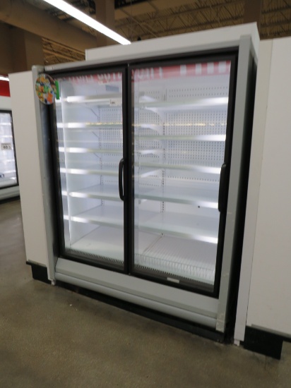 HUSSMANN RLN FREEZER DOOR CASE 2011 - SOLD BY THE DOOR - REMOTE COOLED, NO COMPRESSOR