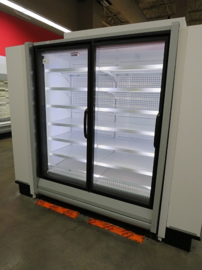 HUSSMANN RLN FREEZER DOOR CASE 2011 - SOLD BY THE DOOR - REMOTE COOLED, NO COMPRESSOR