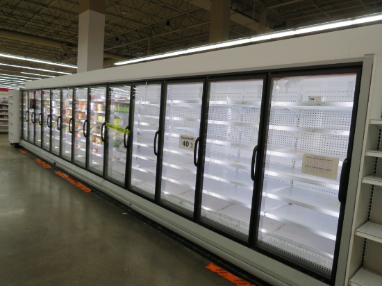 HUSSMANN RLN FREEZER DOOR CASES 2011 - SOLD BY THE DOOR - REMOTE COOLED, NO COMPRESSOR