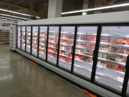 HUSSMANN RLN FREEZER DOOR CASES 2011 - SOLD BY THE DOOR - REMOTE COOLED, NO COMPRESSOR