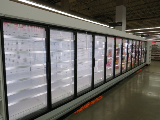 HUSSMANN RLN FREEZER DOOR CASES 2011 - SOLD BY THE DOOR - REMOTE COOLED, NO COMPRESSOR