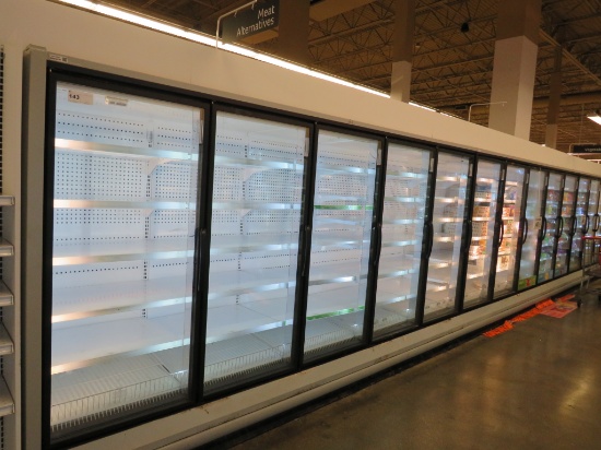 HUSSMANN RLN FREEZER DOOR CASES 2011 - SOLD BY THE DOOR - REMOTE COOLED, NO COMPRESSOR