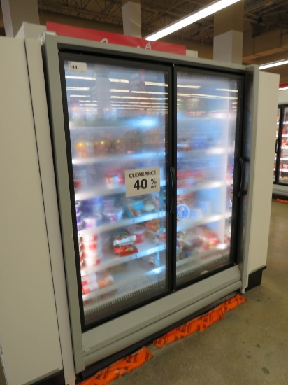 HUSSMANN RLN FREEZER DOOR CASE 2011 - SOLD BY THE DOOR - REMOTE COOLED, NO COMPRESSOR