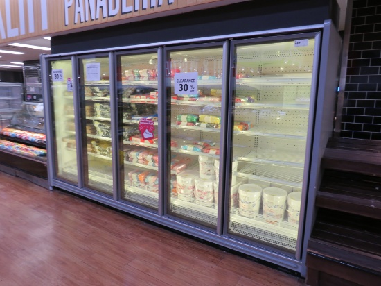 HILL/PHOENIX VNRZ FREEZER DOOR CASE 2018 - SOLD BY THE DOOR - REMOTE, NO COMPRESSOR