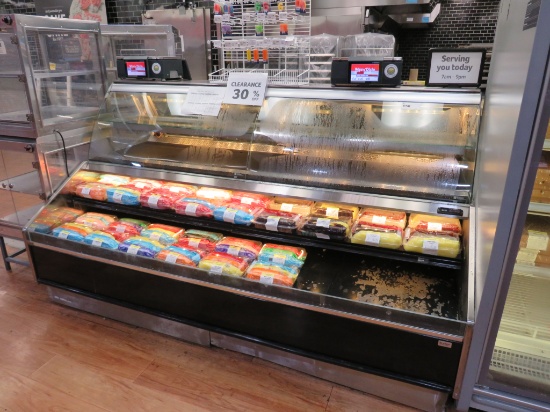 8FT BARKER SD DELI CASE 2011 - REMOTE COOLED, NO COMPRESSOR