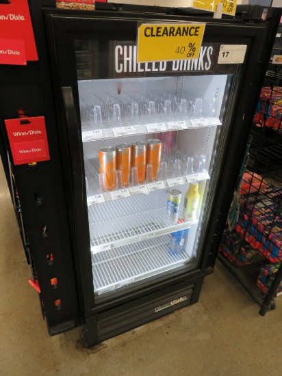 TRUE SELF-CONTAINED GLASS-DOOR COOLER GDM-10SSL-HC-TSL01