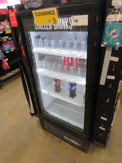 TRUE SELF-CONTAINED GLASS-DOOR COOLER GDM-10SSL-HC-TSL01
