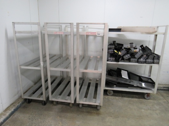 20X48 3-DECK ALUMINUM COOLER CARTS