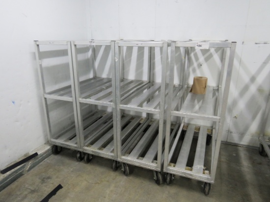 20X48 3-DECK ALUMINUM COOLER CARTS