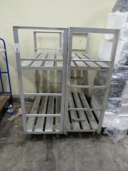 24X55 2-DECK ALUMINUM COOLER CARTS