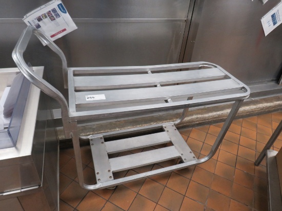 ALUMINUM 2-DECK STOCK CART