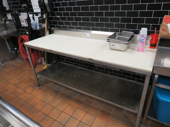 6FT POLYTOP TABLE - 24IN DEEP