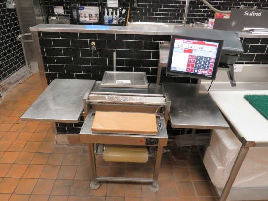 BIZERBA HOT WRAP WITH KH II PRO SCALE/PRINTER
