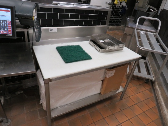4FT POLYTOP TABLE - 30IN DEEP