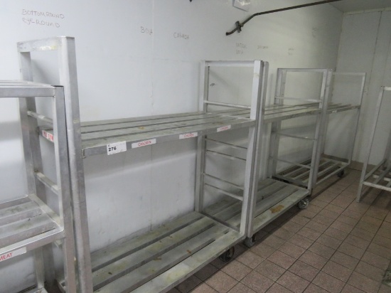 24X59 2-DECK ALUMINUM COOLER CARTS