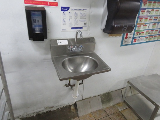 STAINLESS STEEL HAND SINK