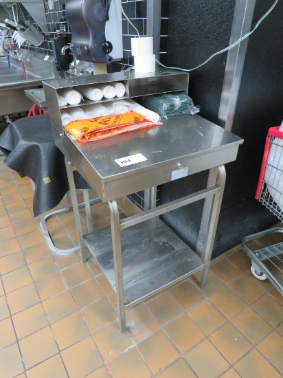S/Steel Receiving Desk