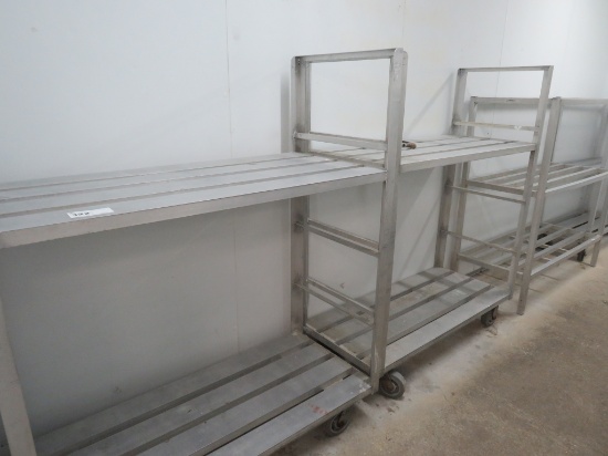 24X55 2-DECK ALUMINUM COOLER CARTS