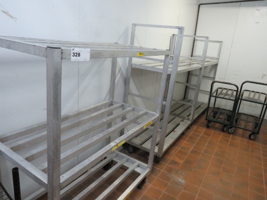 24X55, 20X48 ALUMINUM COOLER CARTS