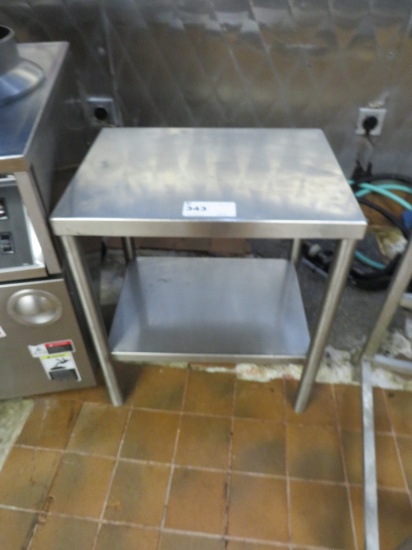 18x24 Stainless Steel Table