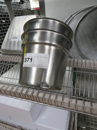S/STEEL SOUP POTS - NO LIDS