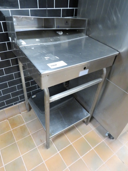 S/STEEL RECEIVING DESK