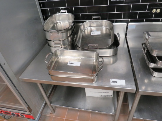 3FT STAINLESS STEEL TABLE - 30IN DEEP