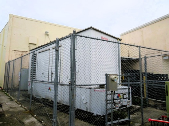 Onan 500kw Generator W/Diesel Tank - Buyer Responsible For Tank Cleaning