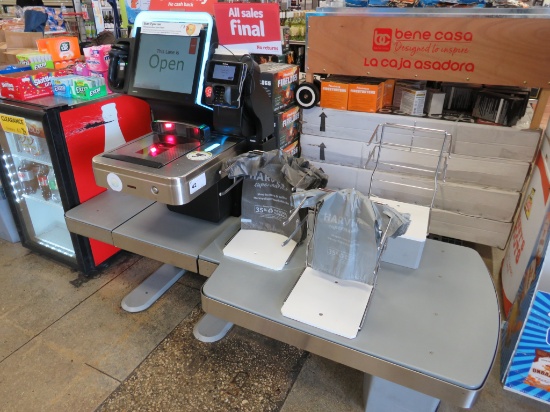 2021 TOSHIBA 6800-100 CASHLESS SELF-CHECKOUT - NO HARD DRIVE