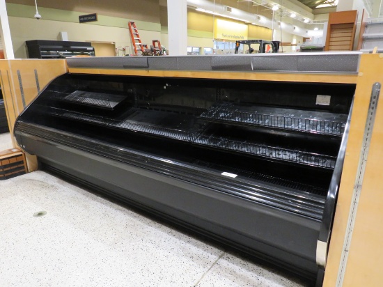 12FT HILL/PHOENIX O3UM 3-DECK DELI CASE '01 - REMOTE COOLED, NO COMPRESSOR