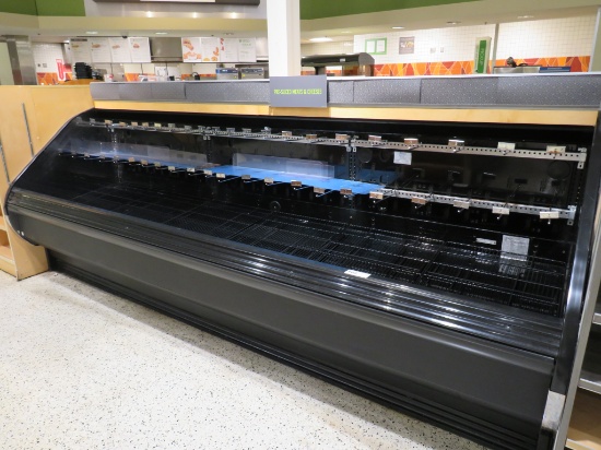 12ft Hill/Phoenix O3um 3-Deck Deli Case '01 - Remote Cooled, No Compressor