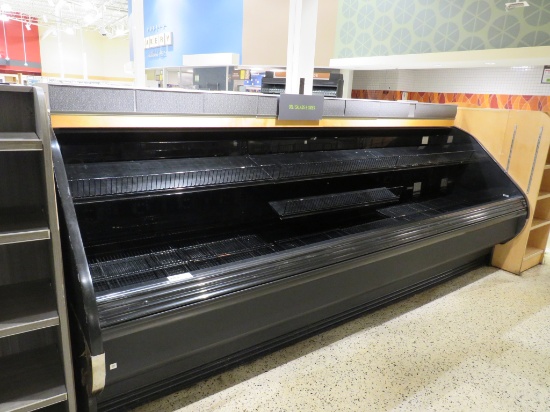 12ft Hill/Phoenix O3um 3-Deck Deli Case '01 - Remote Cooled, No Compressor