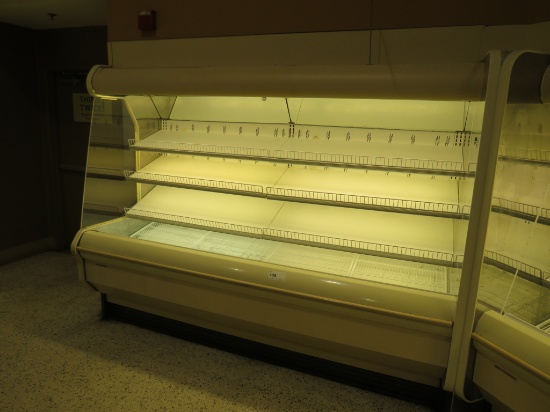8FT HILL/PHOENIX OHM 4-DECK MEAT CASE 2011 - REMOTE COOLED, NO COMPRESSOR
