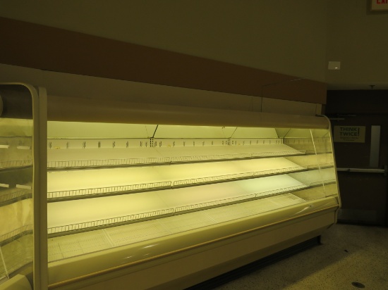 12FT HILL/PHOENIX OHM 4-DECK MEAT CASE 2011 - REMOTE COOLED, NO COMPRESSOR