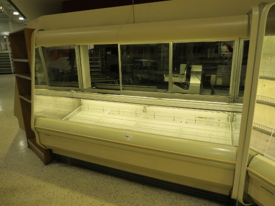 8FT HILL/PHOENIX OM 1-DECK MEAT CASE 2011 - REMOTE COOLED, NO COMPRESSOR