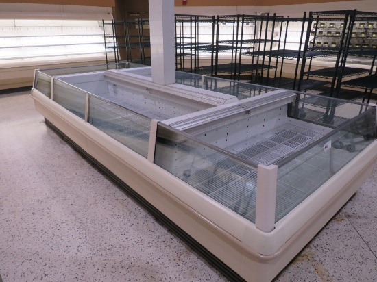 HILL/PHOENIX OWIZ FREEZER CASES 2011 (1-8FT, 2-6FT) - REMOTE COOLED, NO COMPRESSOR