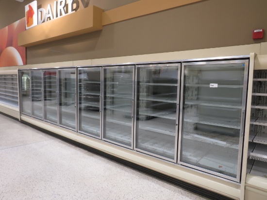 HILL/PHOENIX ORBR REAR-LOAD GLASS-DOOR DAIRY CASES 2011 (2-12FT) - REMOTE, NO COMPRESSOR