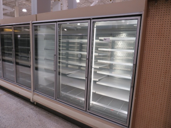 HILL/PHOENIX ORZ FREEZER DOOR CASE 2011 - SOLD BY THE DOOR - REMOTE COOLED, NO COMPRESSOR