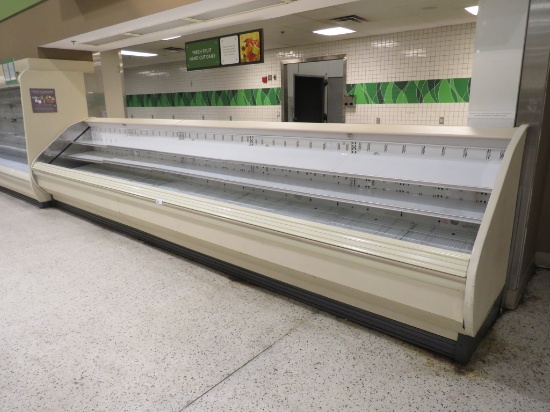 HILL/PHOENIX O3UM 3-DECK PRODUCE CASES '01 (1-8FT, 1-12FT) - REMOTE COOLED, NO COMPRESSOR