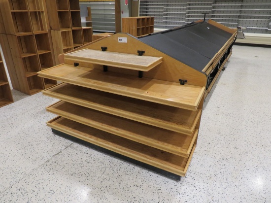 69-Inch Produce End Cap Merchandisers