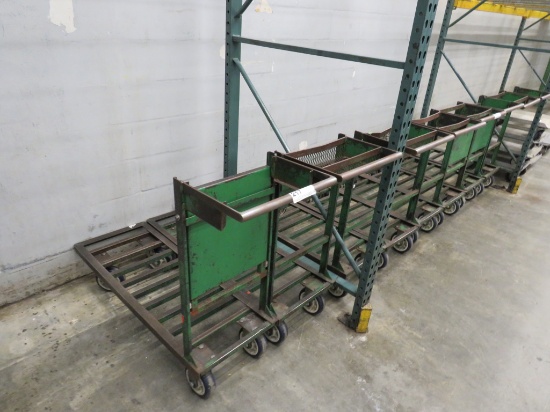 GREEN L-CART STOCK CARTS