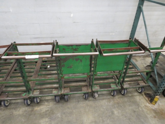 GREEN L-CART STOCK CARTS