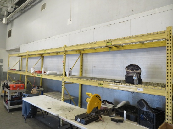 8FT TALL RACKING 30IN DEEP - SOLD BY THE OPENING