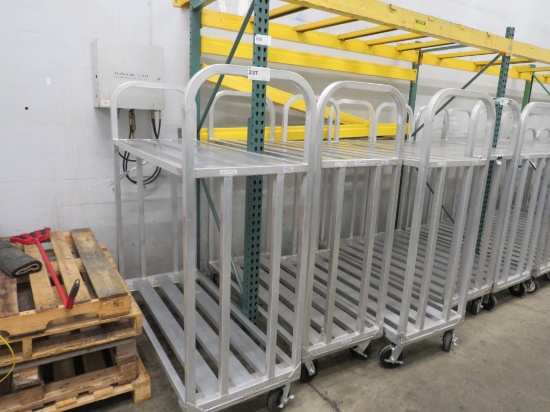 24X60 2-DECK ALUMINUM COOLER CARTS