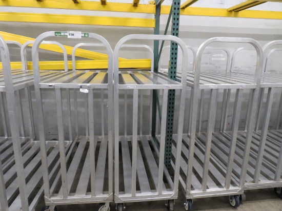24X60 2-DECK ALUMINUM COOLER CARTS