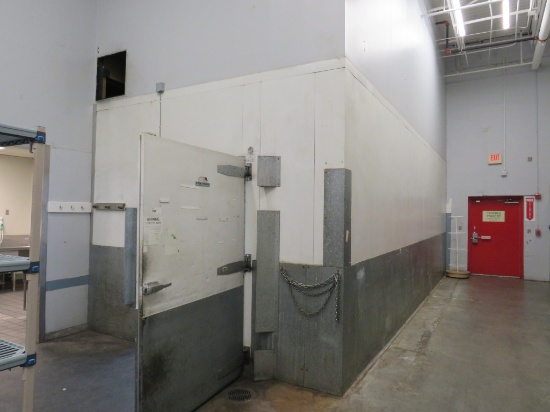 12X28X10 WALK-IN PRODUCE COOLER - NO COMPRESSOR