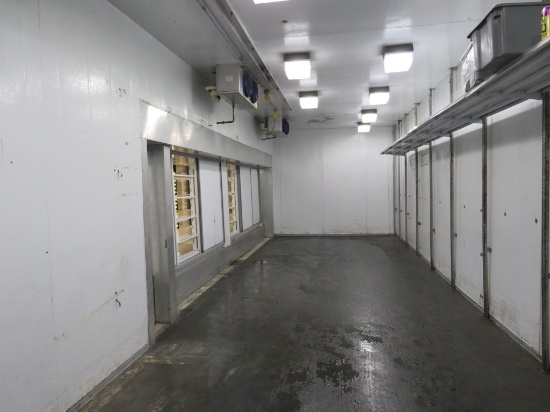 12X40X10 WALK-IN DAIRY COOLER - NO COMPRESSOR